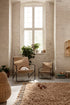 Amass Long Pile Rug / 140x140cm